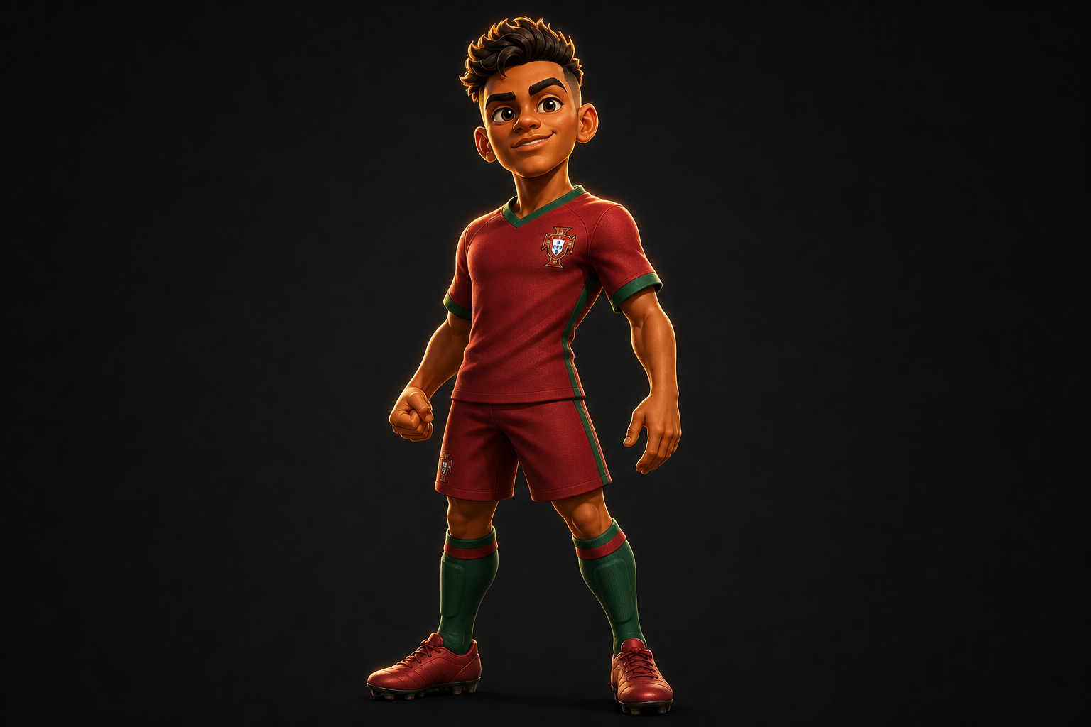 Portugal featured player cartoon